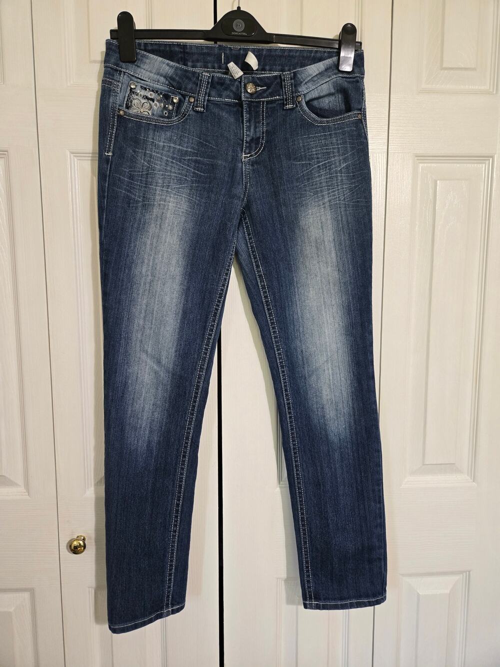 Soundgirl size 13 junior's cropped jeans